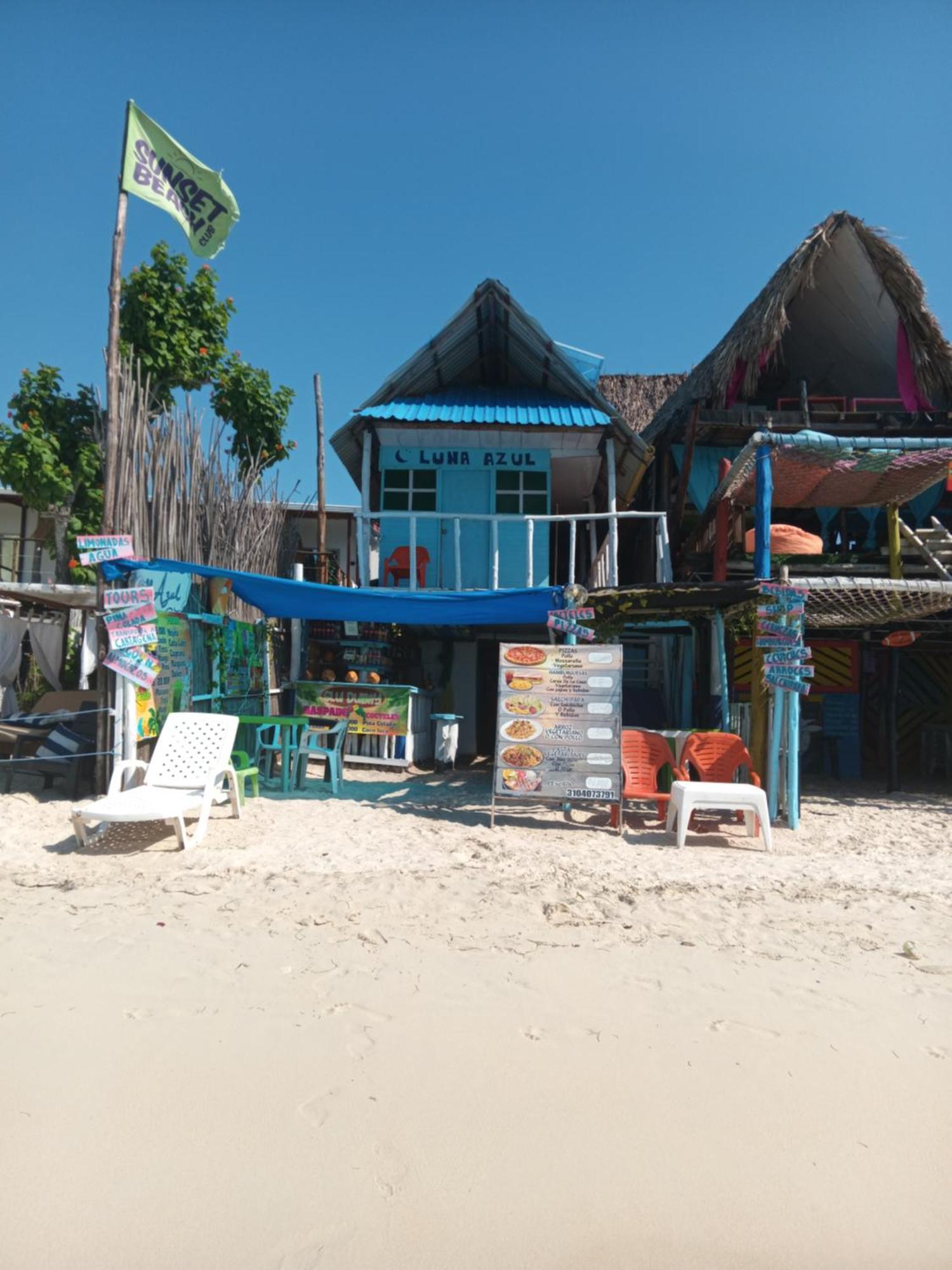 Cabana Luna Azul Playa Blanca Exterior foto